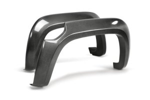 Chevrolet Colorado Fender Flares - Rear - Anderson Composites - High Luster Finish - Carbon Fiber - `17-`20